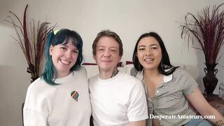 Casting compilation, desperate amateurs, first time hot moms