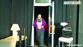 DeutschlandReport - Excited German BBW Hardcore Snatch Bang With Newbie Stud - AMATEUREURO