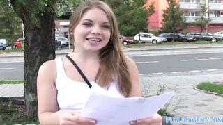 PublicAgent - Cute teen Russian drilled