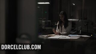 Dorcelclub: marvelous honey emily willis does extra hours with her boss on pornhd