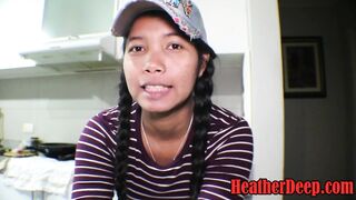 18 Week Pregnant Thai Teen Heather Deep Nurse Deepthroat Throatpie Creamtho
