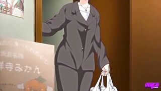 Attractive hentai teen with big tits is having her snatch well stuffed with hard jock