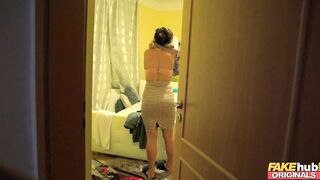 FAKE HALLOWEEN Confronted Dorm Stalker Fucks Teens and MILF Senseless