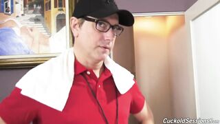 Kenzie Reeves & Olivia Austin Abuse Cuckold Coach