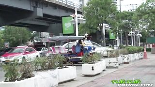 TukTukPatrol Cute & Feisty Thai Pounded By White Cock