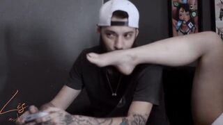 Lis Xxx is moaning during the time that pleasant two horny lads at the same time, during a 3-some