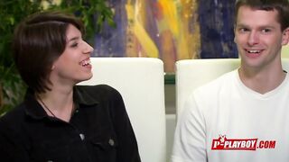 New swingers embark a Playboy mansion adventure for fulling swap