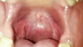 VERY hot redhead's large open throat } Giantess Vore { Massive Mouth POV