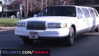 threesome with the Boss in a Limo