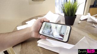 Lascivious male helps her sister get off twice