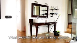 Thick latin housewife sheila gets her drip stuffed by the plumber