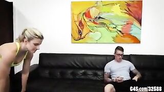 horny mom Cory Pursue lets her army hunk screw her hard