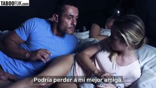 Tight Teen Getting Screwed by Her Friends Dad - Daughter almost caught 'em