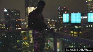 BLACKEDRAW Thick wife Ryan Keely needed some joy after work without her husband on PornHD