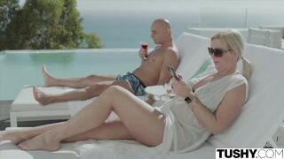 TUSHY Stunning Stefany Kyler has vehement anal with sister's bf on PornHD