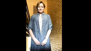 Public – Paulina Nude Outside of a Crowded Hotel