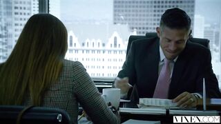 VIXEN Intern Gets Dominated By Her Father's Business Partner And Loves It (Mick Blue, Danni Rivers)