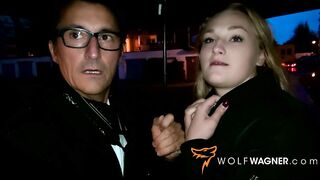 Scarlett loves to suck & ride an older dude’s dong! WOLF WAGNER