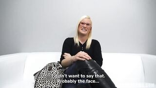 Tereza is a ribald minded, Czech golden-haired who likes to ride dicks until this chick cums