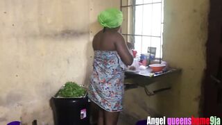 I couldn't resist to fuck my madam in the local kitchen as my boss went out for long vacation in south africa (Softkind fucksy)