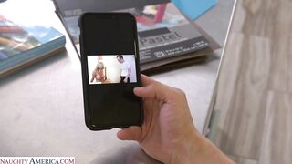 Valentina Bellucci is a smokin' hot mama who likes to screw her step- son on the floor