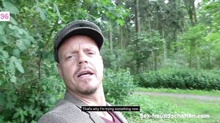 PUBLIC-German DAD bangs MOM with GLASSES! SEX-FREUNDSCHAFTEN