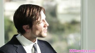 Youthful secretary punished by her boss