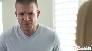 Hot golden-haired, Madison Summers is doing her workout routine every day and fucking her step- brother