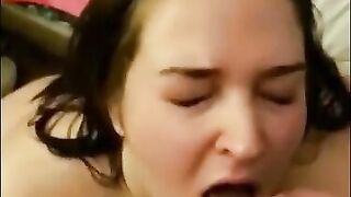 Amature 18+ homemade facial compilation