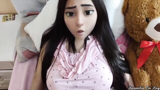 My Fresh Virginal Stepdaughter in Pink - Teen Falls Into the Hands of Her Kinky Stepdad