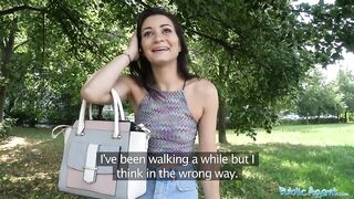 Public Agent Italian with a hot body screwing a stranger