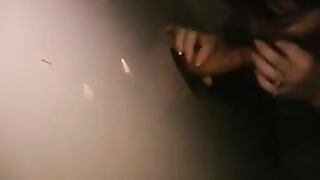 Gloryhole goo addict in the adult cinema - snake