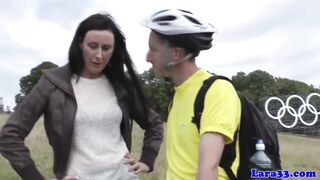 JIM SLIDE - Older brit pussyfucking in haunch high boots