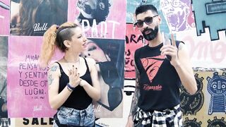 Rompiendole el culo a rubia goth