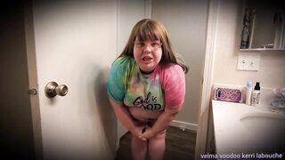 fat excited christian beauty blows you on the crap-abode