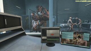 Mass Effect females getting banged hard by grotesque 3D Monsters - Compilation