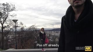 HUNT4K. Sex for money instead of fighting