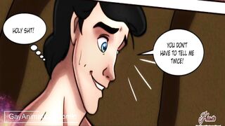 Prince Eric Disney+ - Animated Cartoon Comic 2D - Yaoi Anime