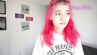 Babysitter gets naughty with my knob and swallows my cum - Emma Fiore