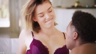 Anny Aurora has a thing for slutty, black guys and likes to have sex with 'em