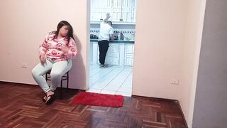 I'm gonna visit my brother and I see that my sober girl gets very doxy with me, I manage to screw her while my brother is in the kitchen, what a priceless niece I've a great bitch, this sweetheart likes to suck my cock and get all the m