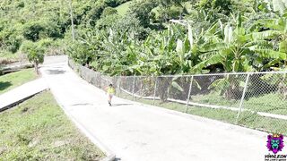 Big Breasts PAWG gets Rough Amateur Fuck after Sweaty hill Iterates