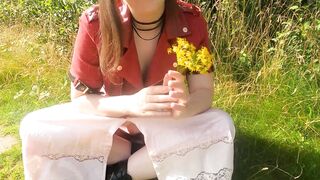 JOI Français - Aerith de Final Fantasy 7 te fait jouir sur ses seins