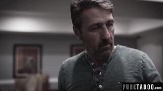 Step-Dad DP's his marvelous daughter Chloe Cherry With Her StepUncle