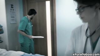 Teen Arya Fae fucked by her doctor at hospital