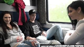 Foursome Sex in Public TEACH