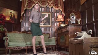 Aged in vintage garments