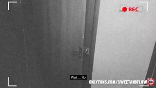 Wife cheats on her husband during the time that he is in the shower