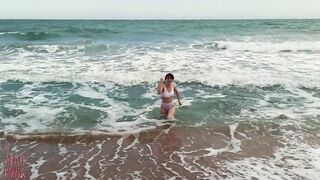 We Drilled Out In The Open On a Stripped Beach