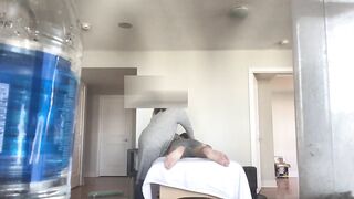 Legit Ebony RMT CAN'T Help Herself And Give In To Asian Cock
